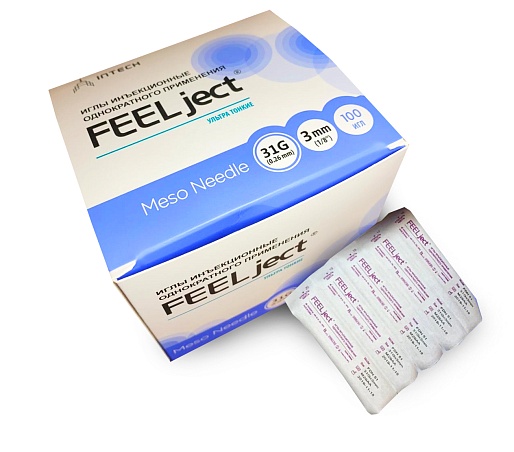 Иглы для мезотерапии «FEELject» 
