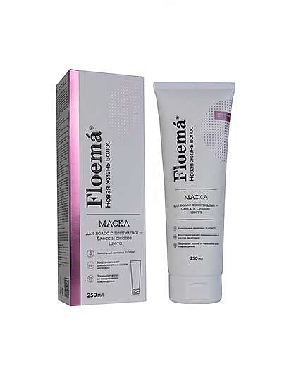 FLOEMA ™ Маска для волос с пептидами - блеск и сияние цвета 250 мл